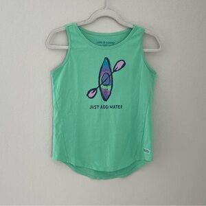 Life Is Good Crusher  Tank Top Shirt Kayak Size xs